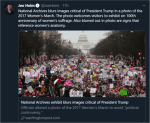 Tweet National Archives Trumped